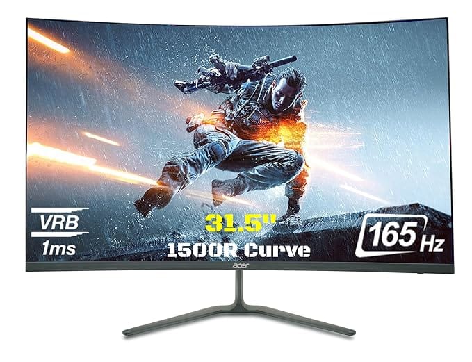 Acer ED320QR 31.5 Inch Full HD Curved Monitor (165Hz)