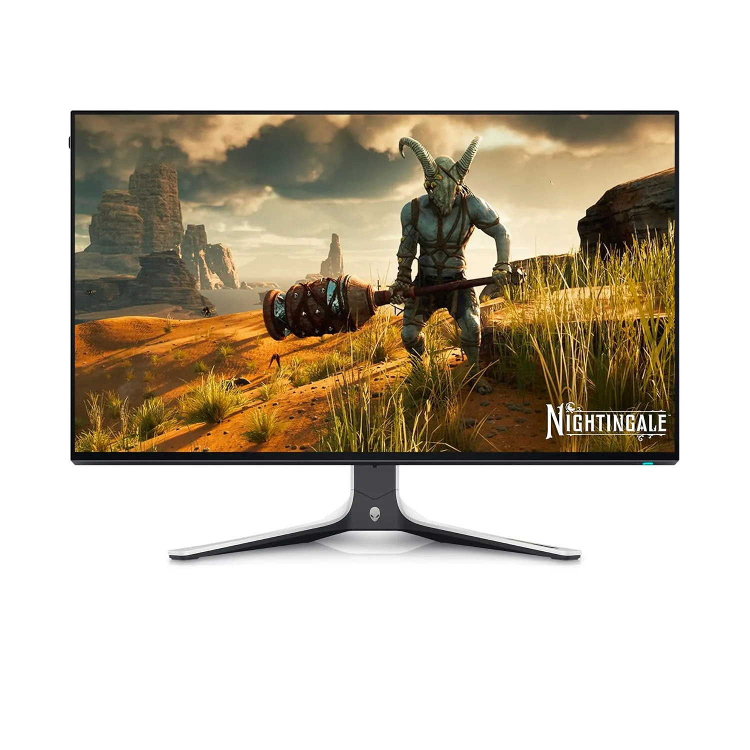 Alienware AW2723DF 27-inch QHD Gaming Monitor featuring Fast IPS panel, 280Hz overclocked refresh rate, and adaptive sync technologies for competitive gaming.